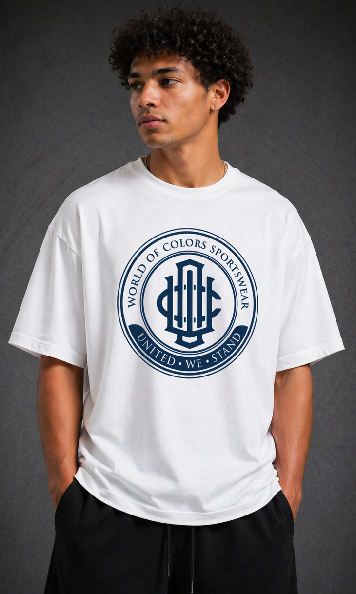 Signature Oversized Tee - Colorwave Edition
