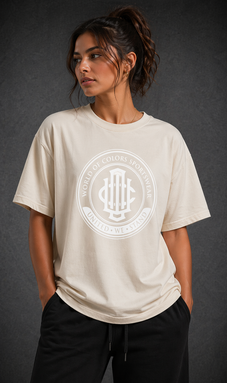 Signature Oversized Tee - Colorwave Edition